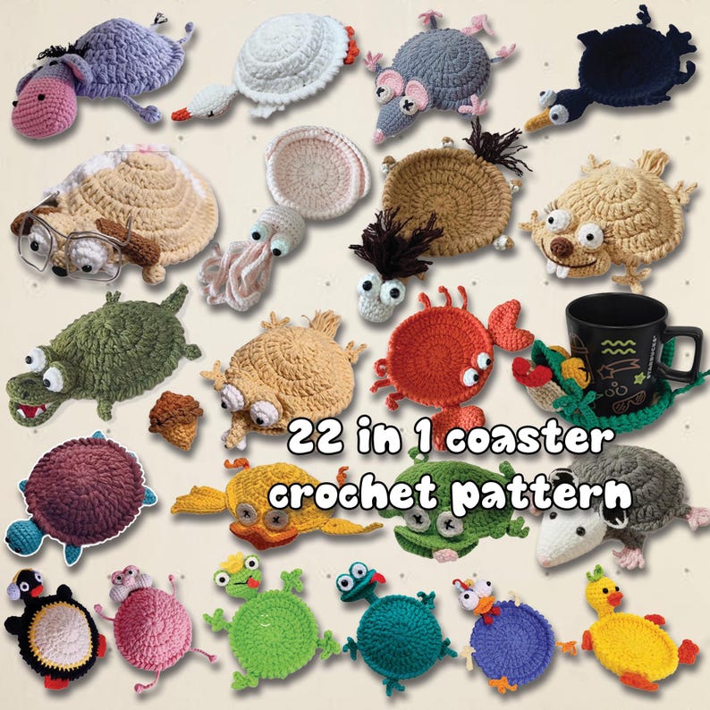 22 Crochet Animal Patterns